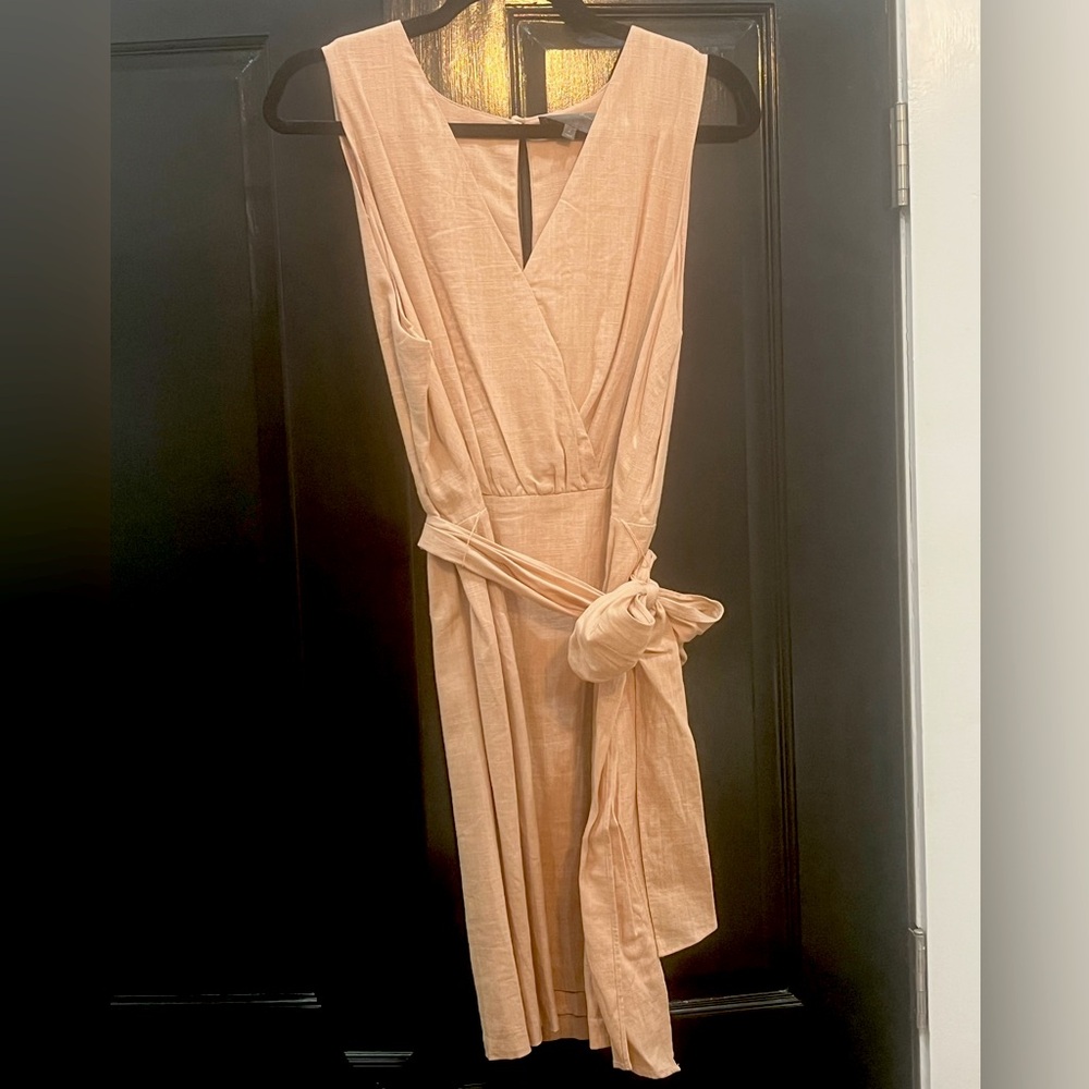 Elegant Mauve Sleeveless Dress Anthro